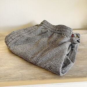 Anthropologie Orana Printed black white jogger pants NWOT size XS